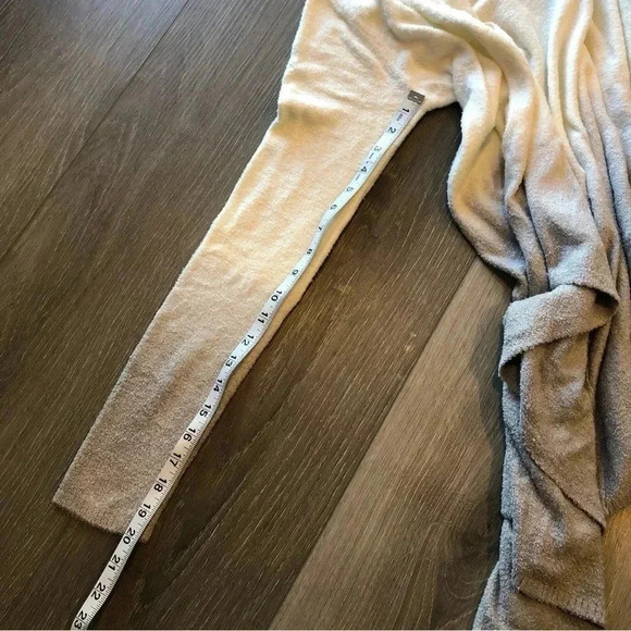 barefoot dreams fuzzy soft drape cardigan sweater ombre size Small - Picture 6 of 9